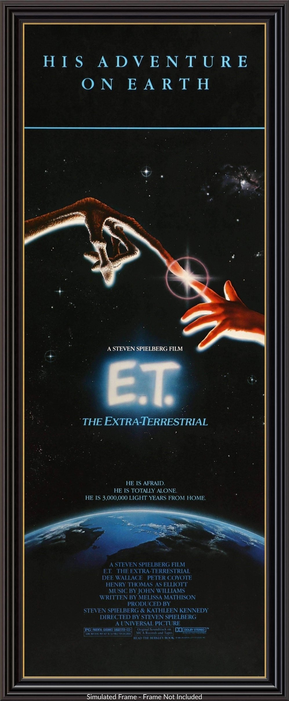 E.T. The Extra Terrestrial (1982) original movie poster for sale at Originalfilmart