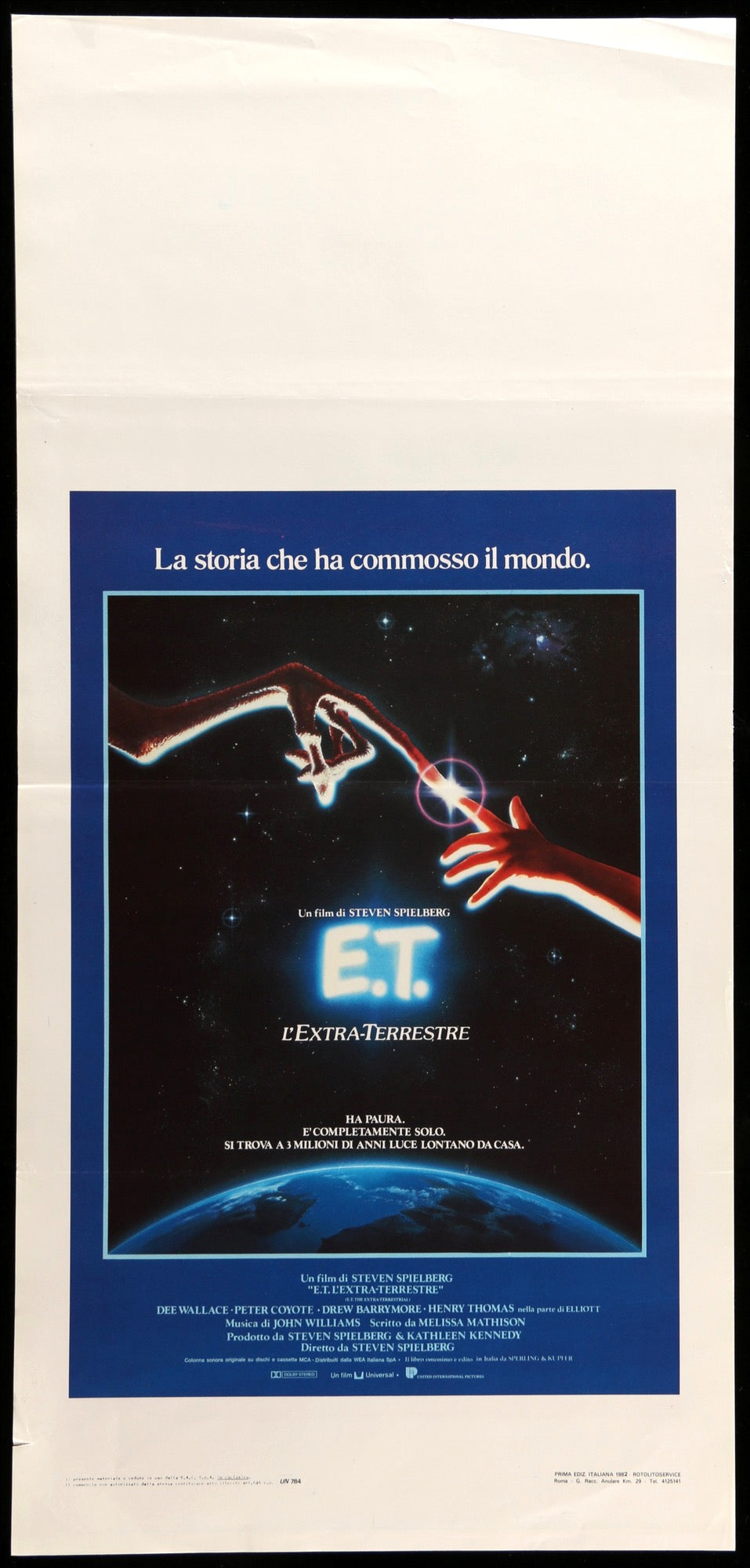 E.T. The Extra Terrestrial (1982) original movie poster for sale at Originalfilmart