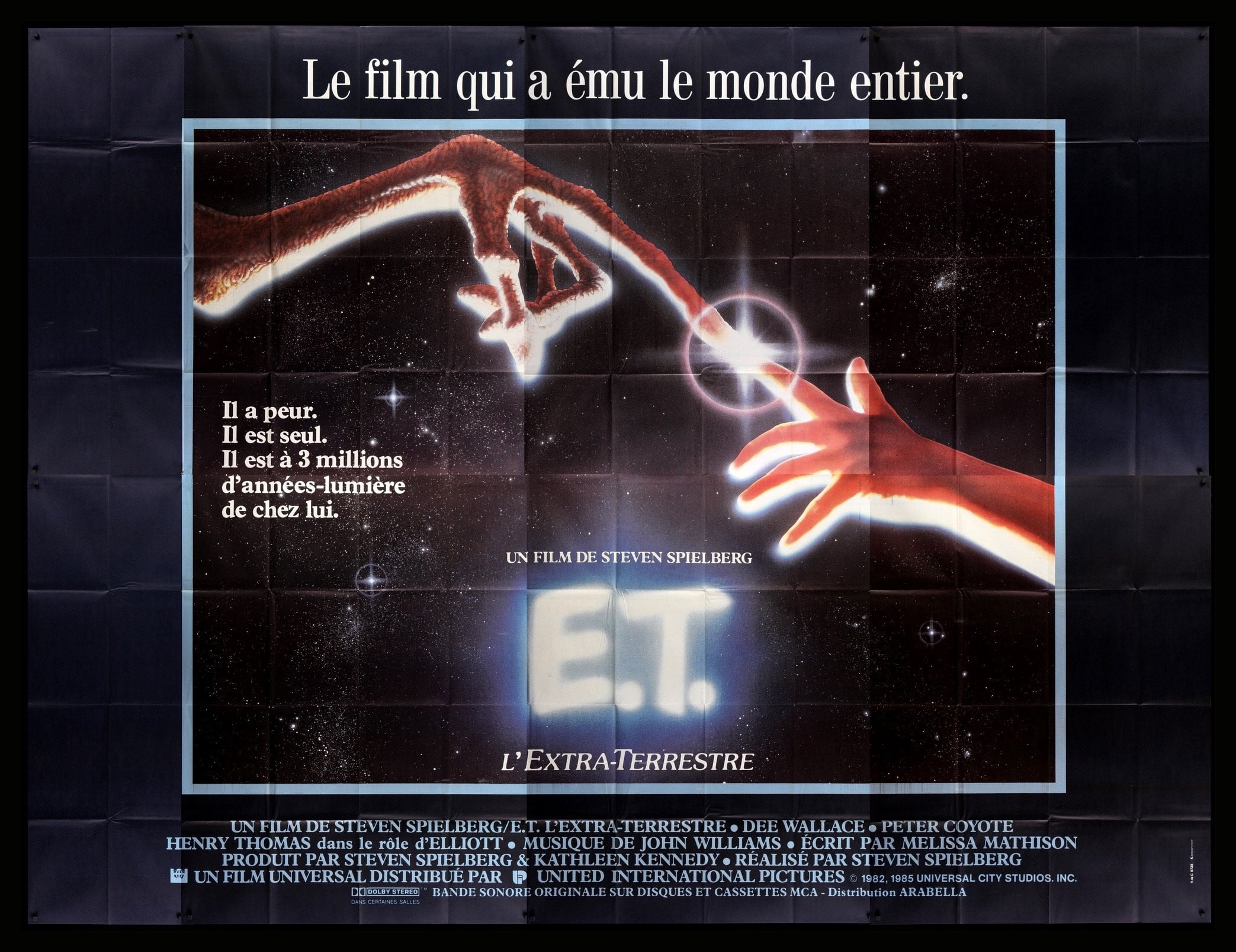 E.T. The Extra Terrestrial (1982) original movie poster for sale at Originalfilmart