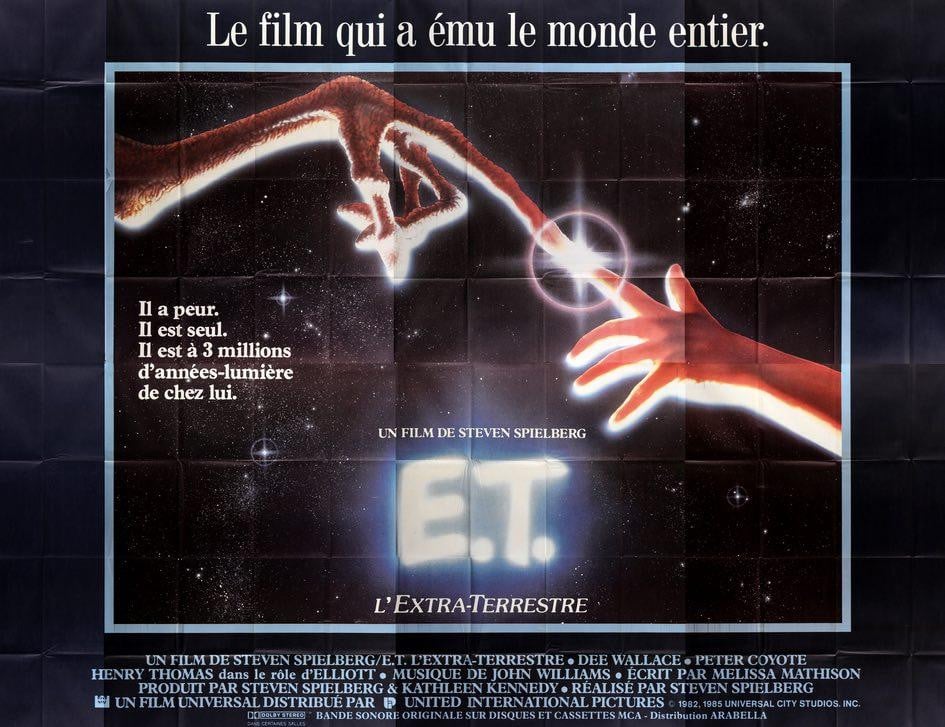 E.T. The Extra Terrestrial (1982) original movie poster for sale at Originalfilmart