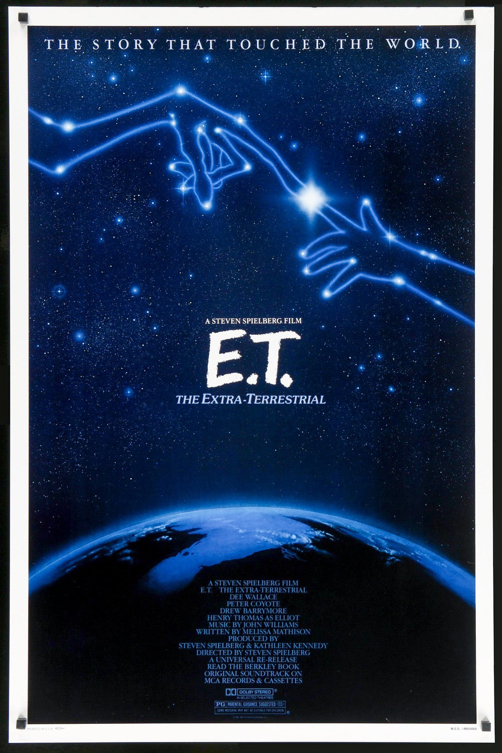 E.T. The Extra Terrestrial (1982) original movie poster for sale at Originalfilmart