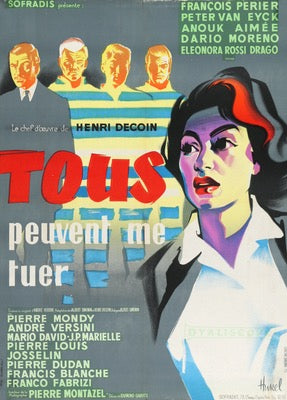 Everybody Wants to Kill Me (1957) original movie poster for sale at Originalfilmart