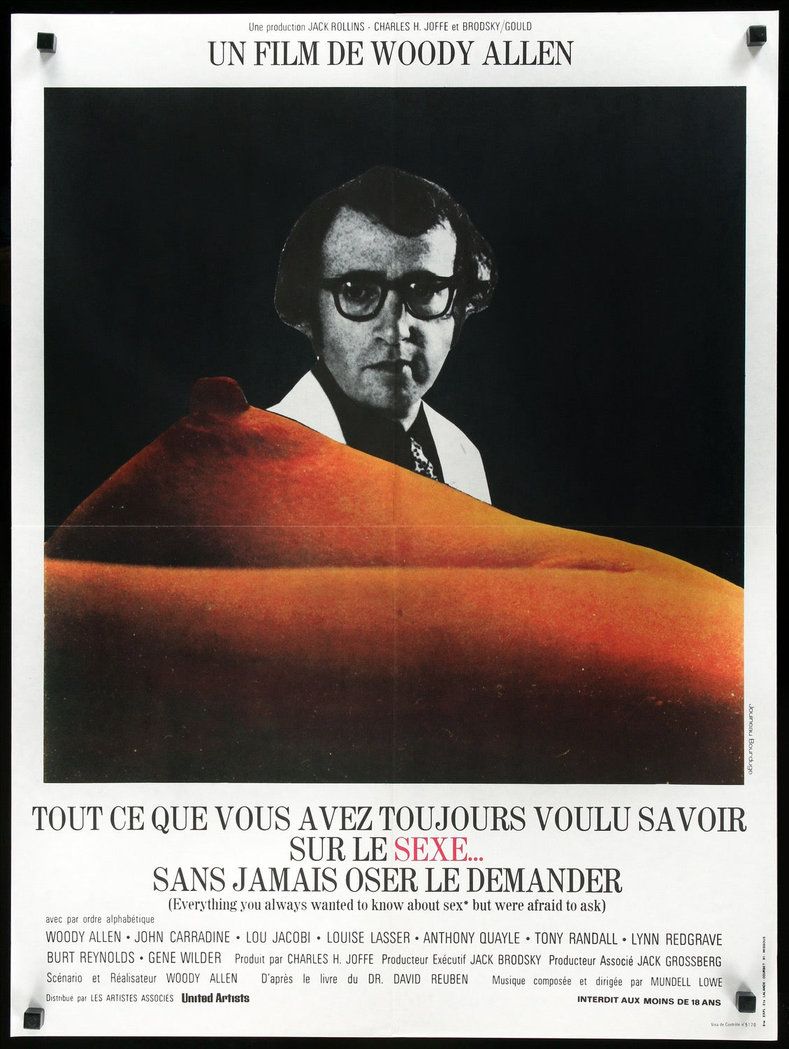 Everything You Always Wanted To Know About Sex (1972) original movie poster for sale at Originalfilmart