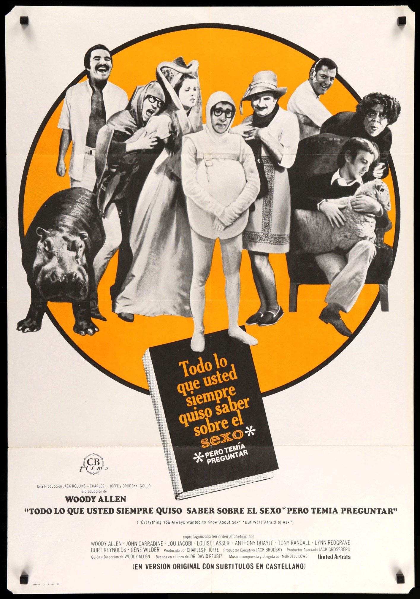 Everything You Always Wanted To Know About Sex (1972) original movie poster for sale at Originalfilmart
