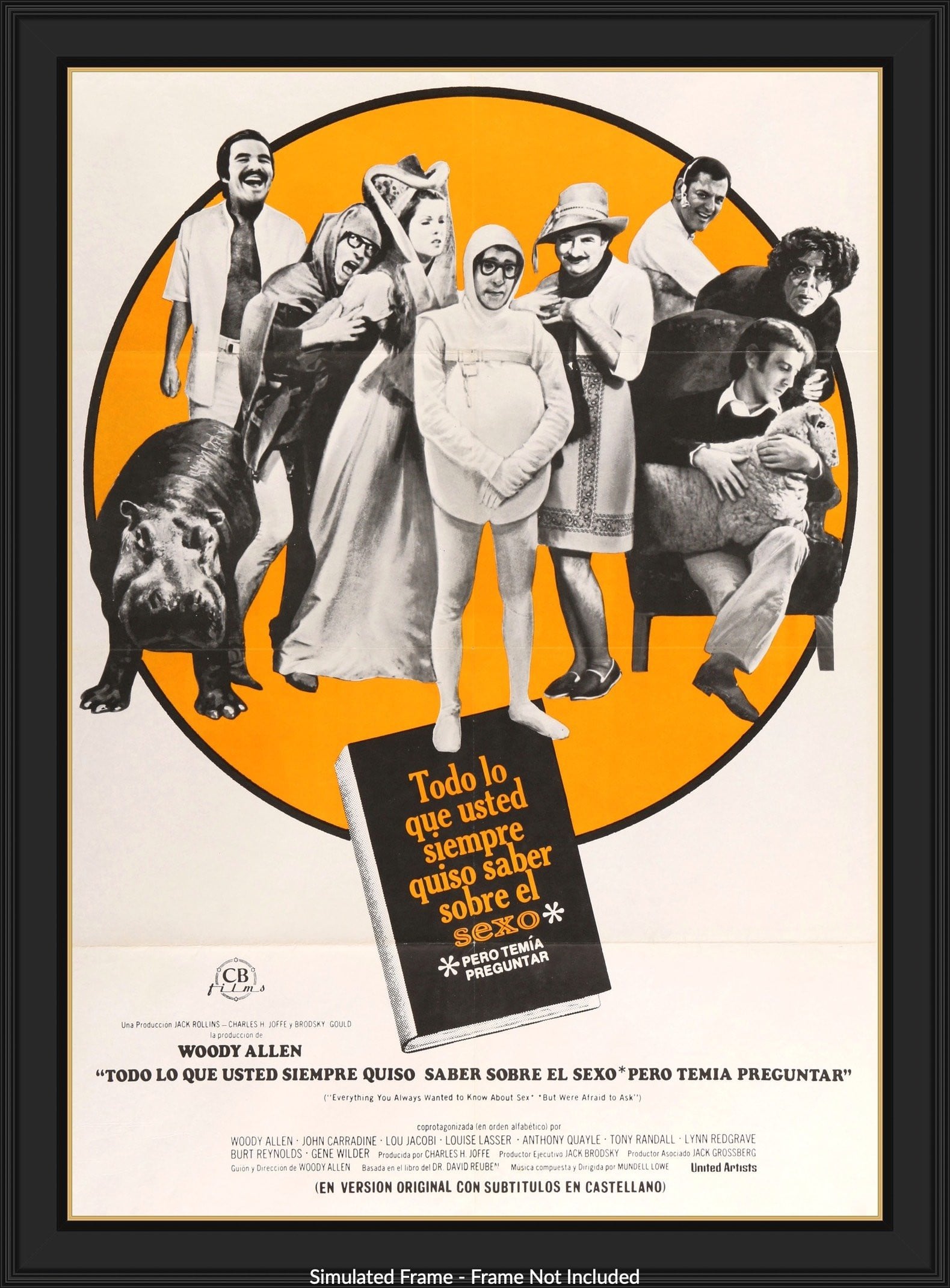 Everything You Always Wanted To Know About Sex (1972) original movie poster for sale at Originalfilmart