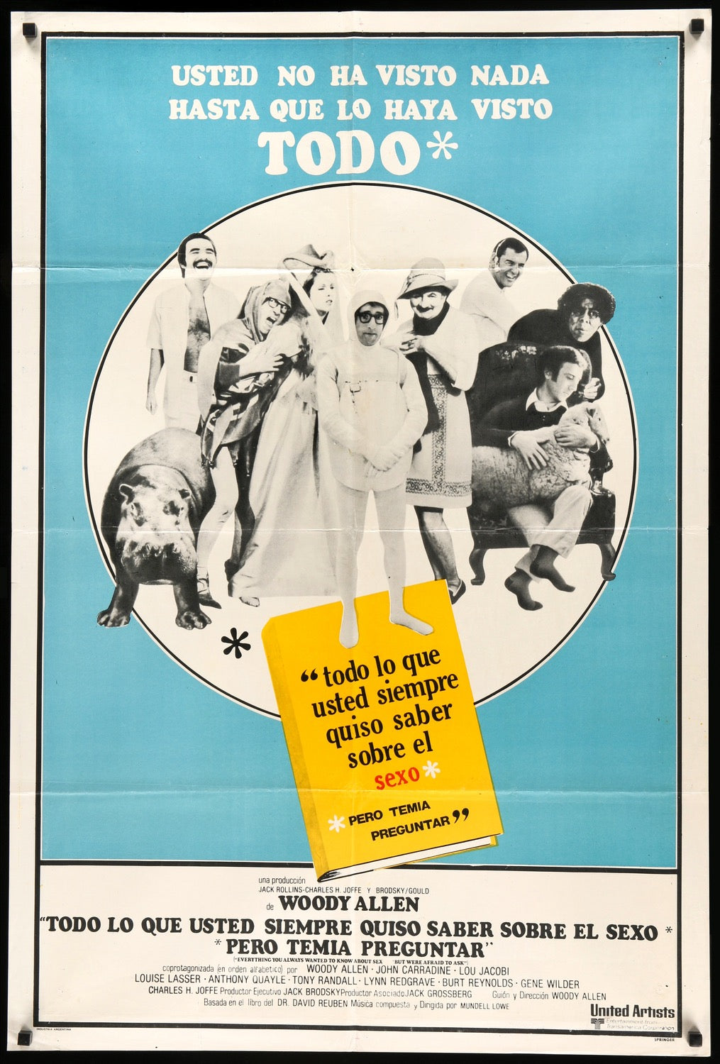 Everything You Always Wanted To Know About Sex.. (1972) original movie poster for sale at Originalfilmart