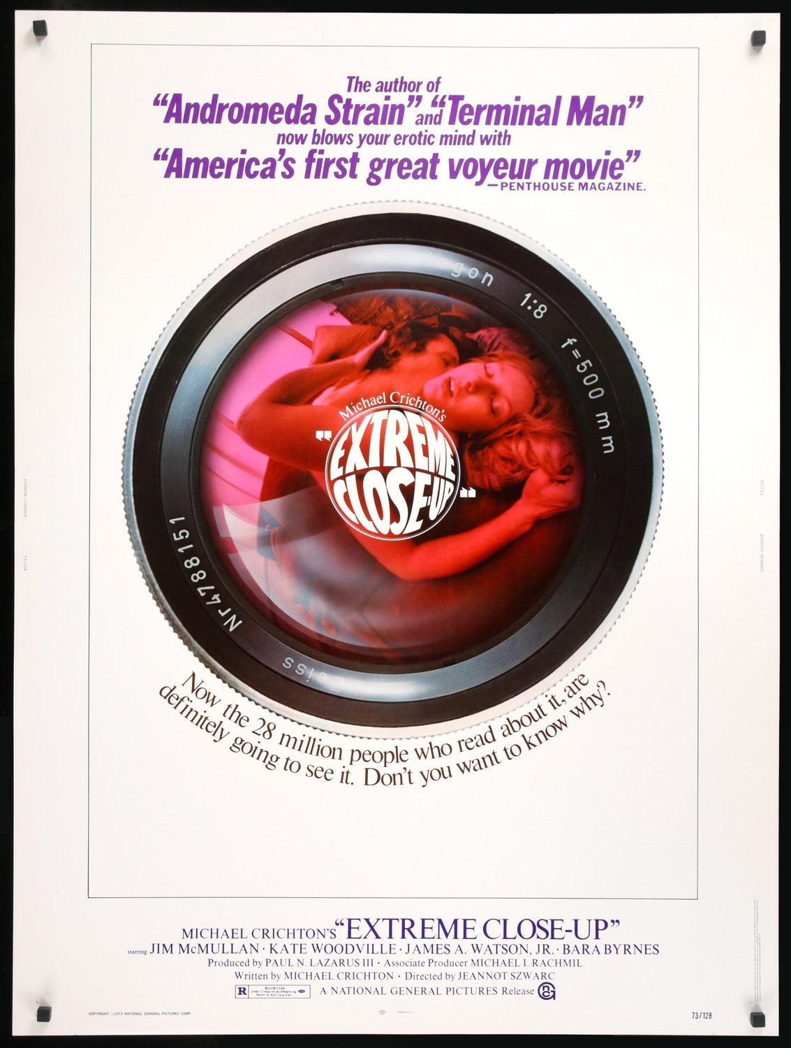 Extreme Close-Up (1973) original movie poster for sale at Originalfilmart