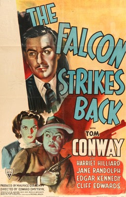 Falcon Strikes Back (1943) original movie poster for sale at Originalfilmart