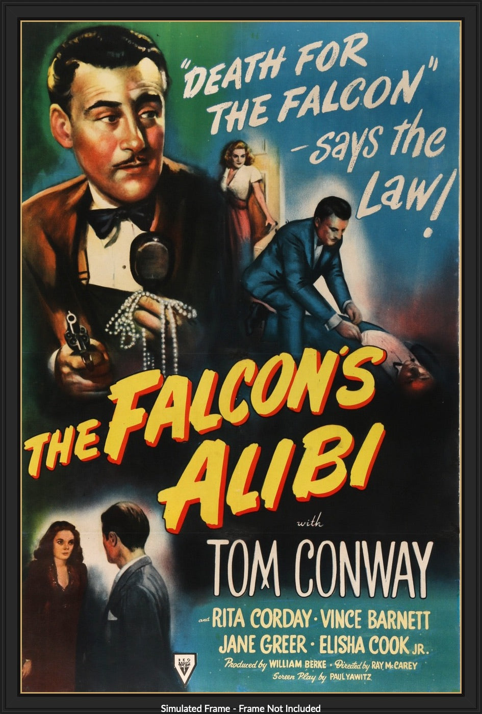 Falcon's Alibi (1946) original movie poster for sale at Originalfilmart