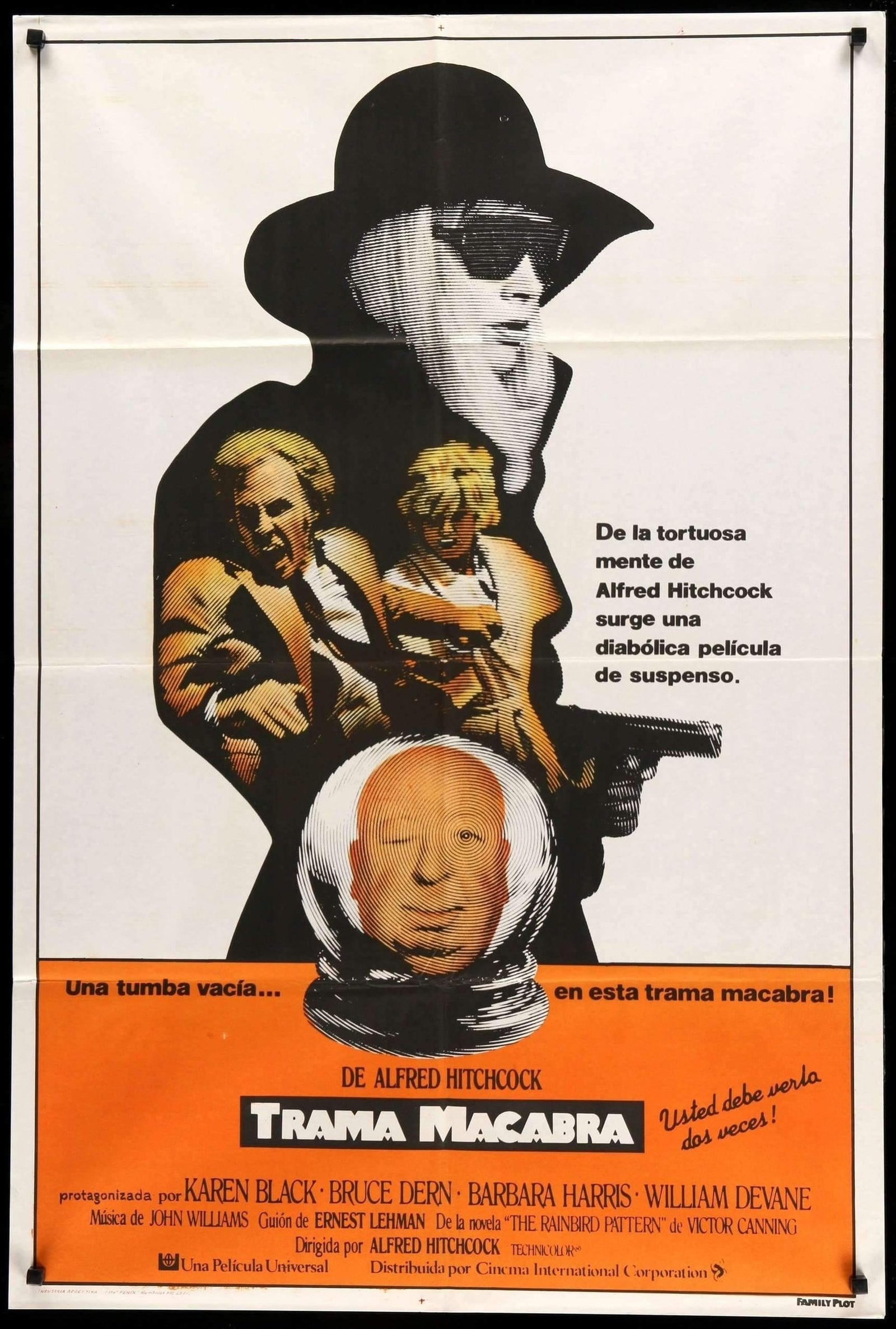 Family Plot (1976) original movie poster for sale at Originalfilmart