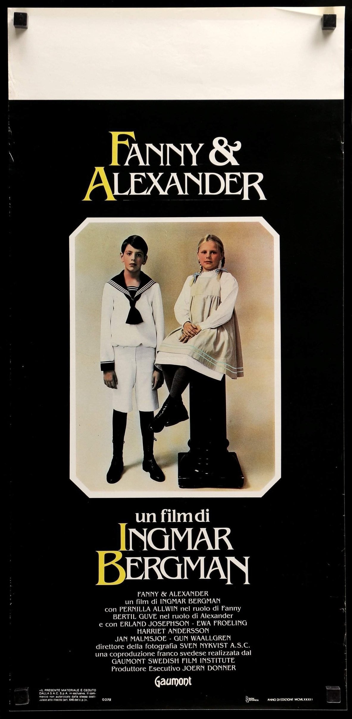 Fanny and Alexander (1982) original movie poster for sale at Originalfilmart