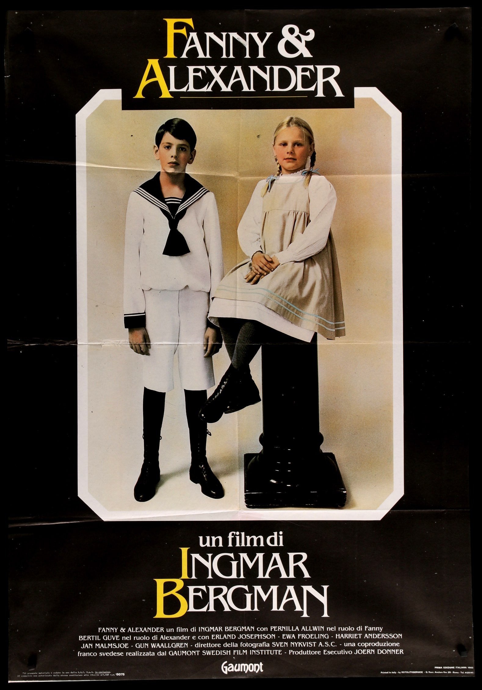 Fanny and Alexander (1982) original movie poster for sale at Originalfilmart