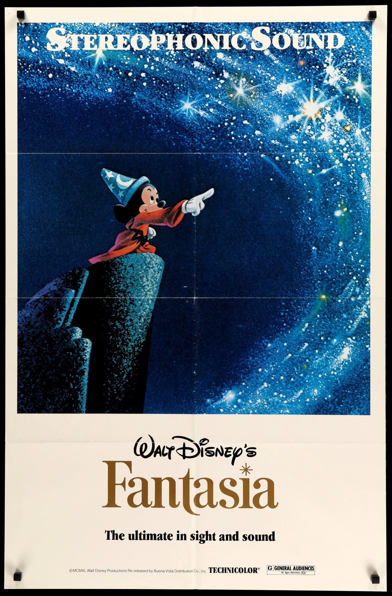Fantasia (1940) original movie poster for sale at Originalfilmart
