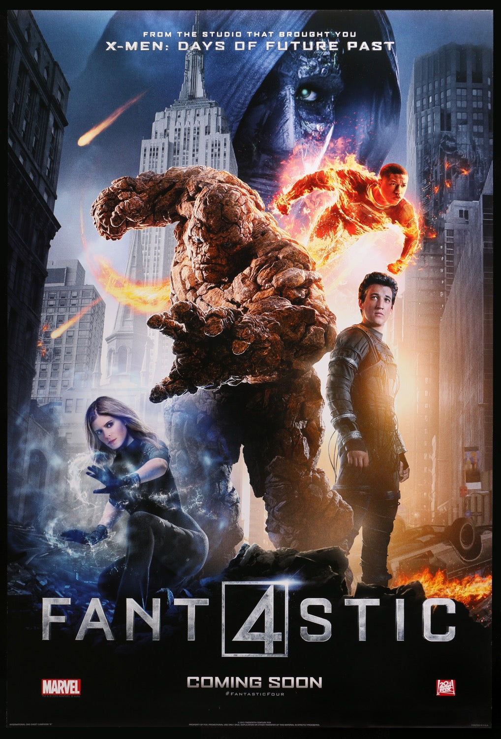 Fantastic Four (2015) original movie poster for sale at Originalfilmart