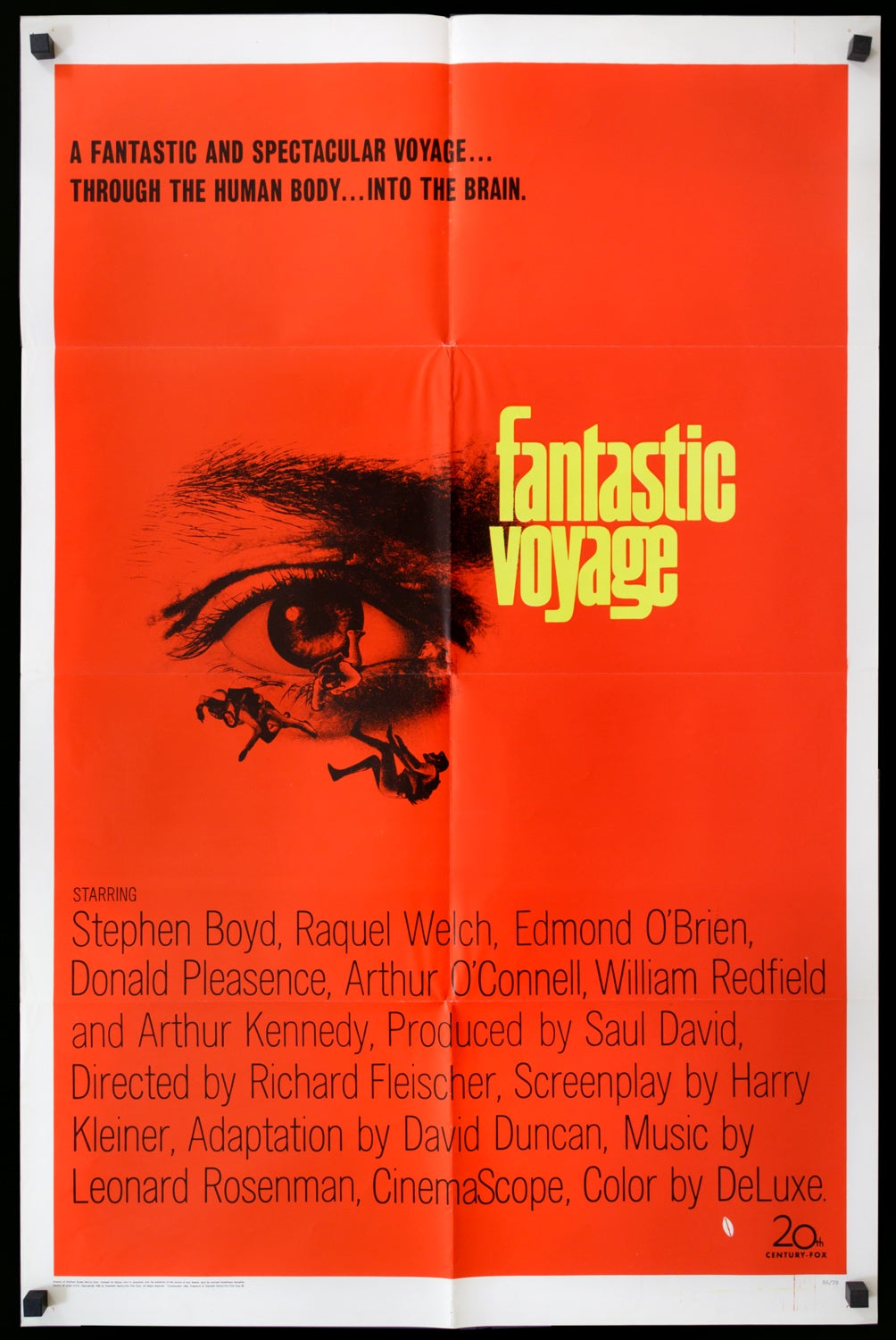 Fantastic Voyage (1966) original movie poster for sale at Originalfilmart