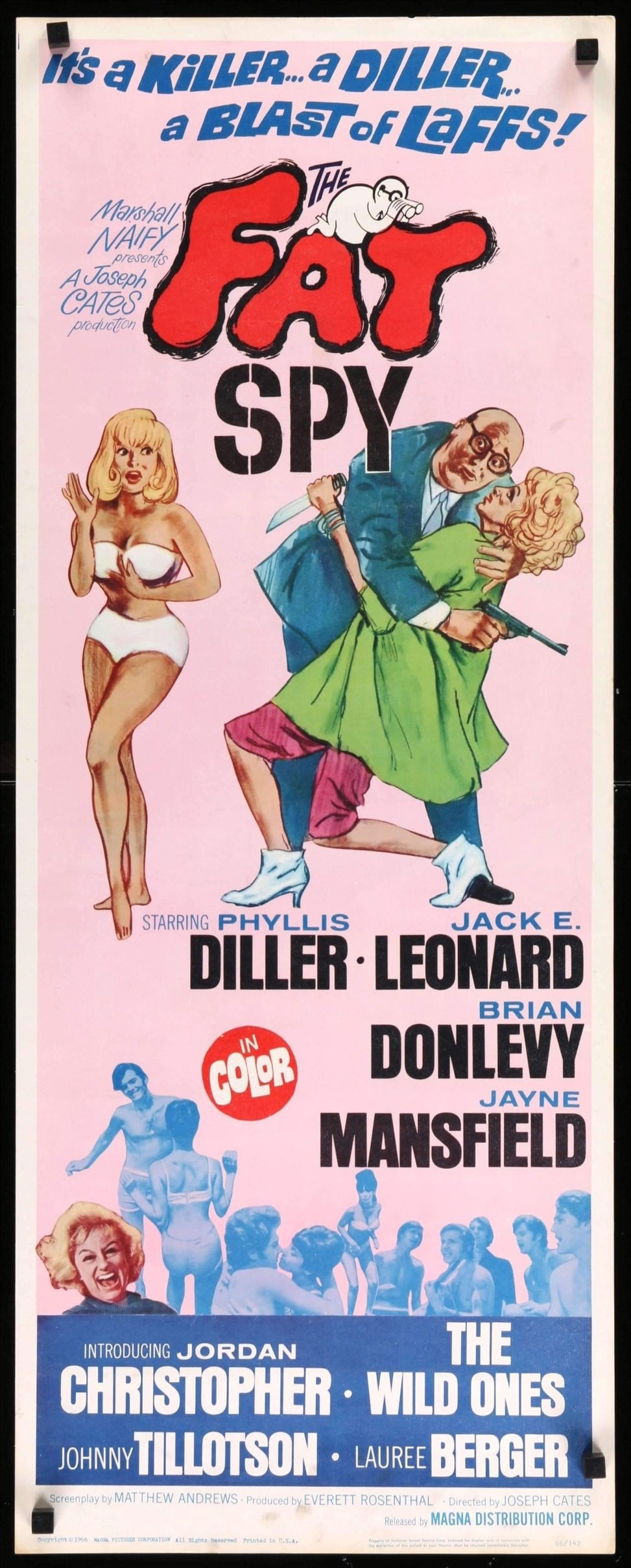 Fat Spy (1966) original movie poster for sale at Originalfilmart