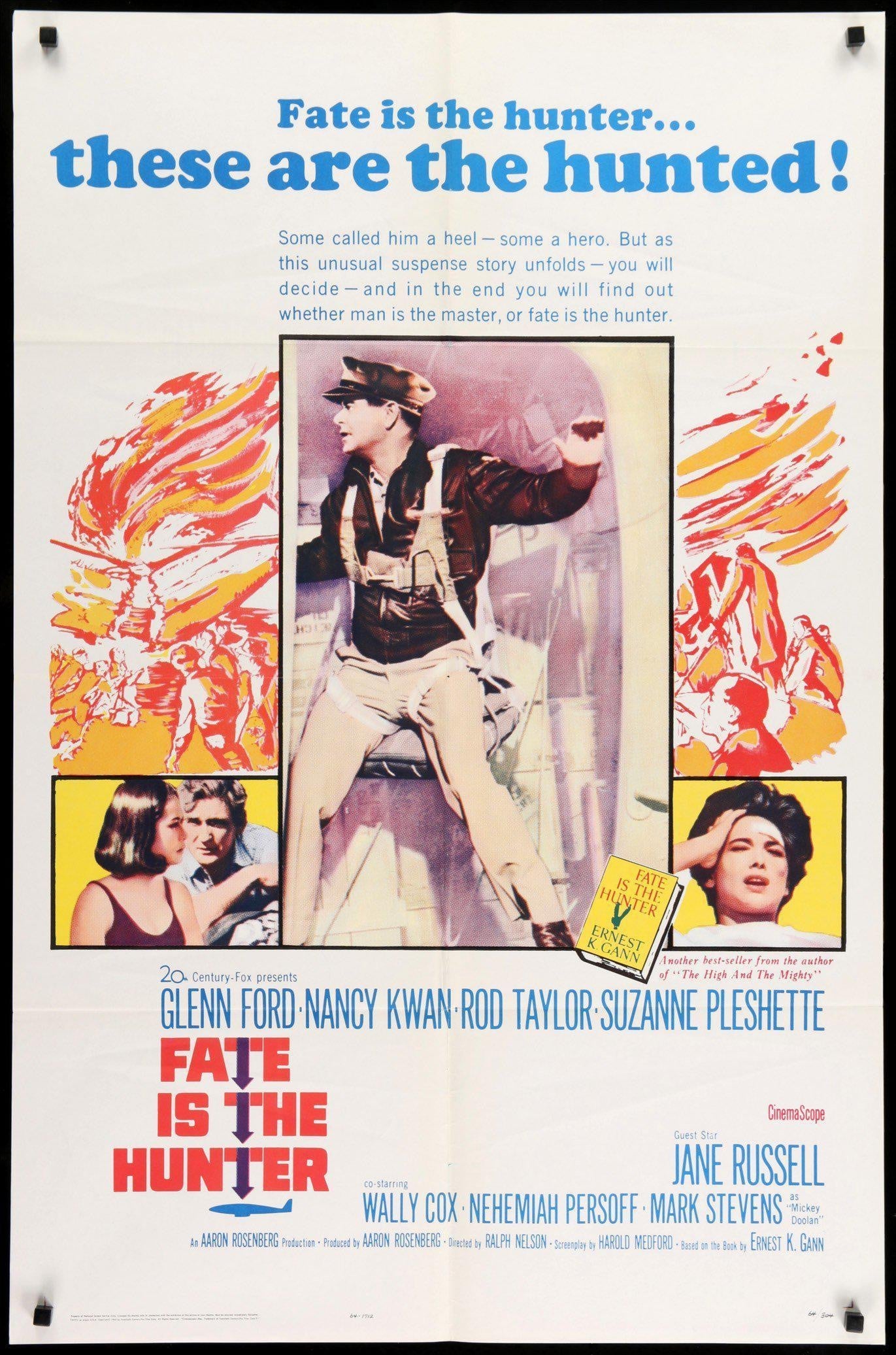 Fate is the Hunter (1964) original movie poster for sale at Originalfilmart