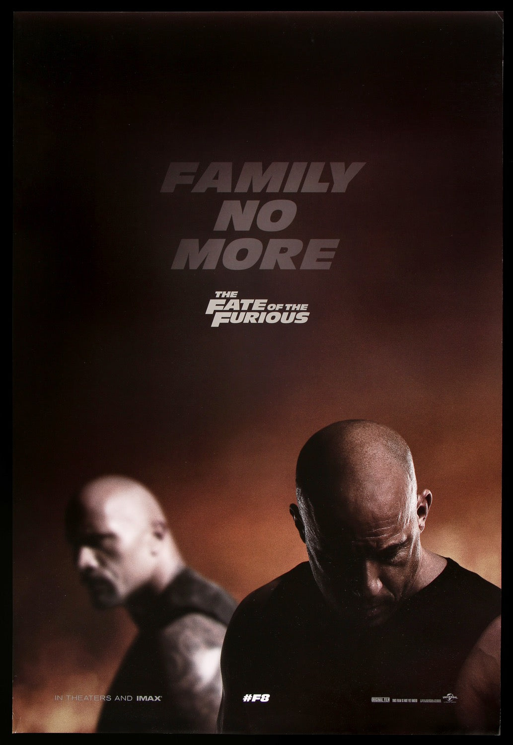 Fate of the Furious (2017) original movie poster for sale at Originalfilmart