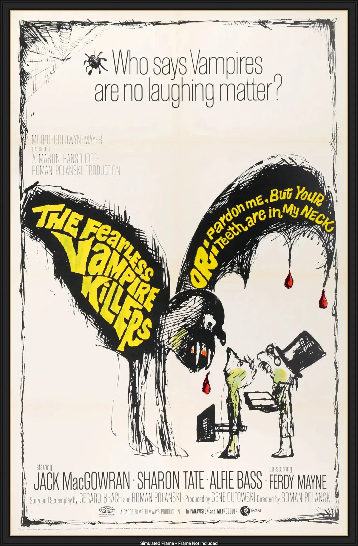 Fearless Vampire Killers (1967) original movie poster for sale at Originalfilmart
