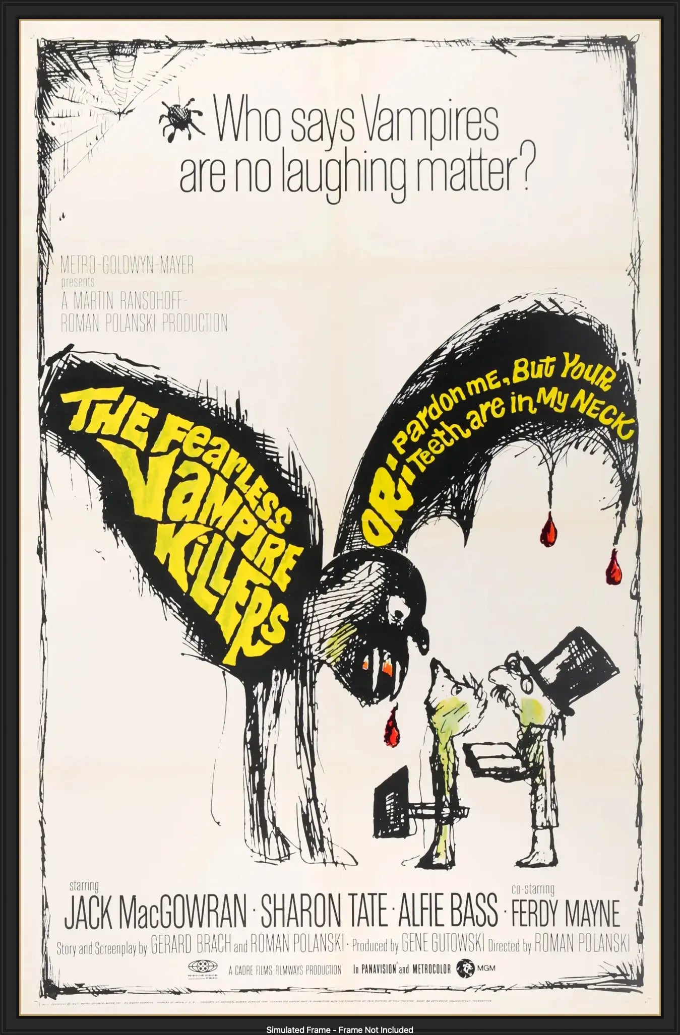 Fearless Vampire Killers (1967) original movie poster for sale at Originalfilmart