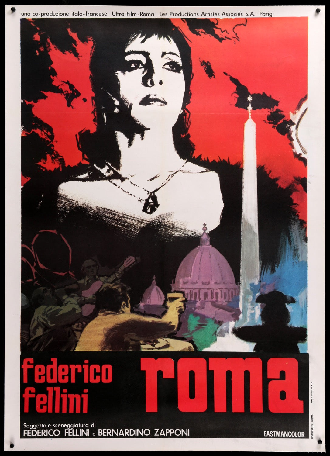 Roma (1972) original movie poster for sale at Originalfilmart