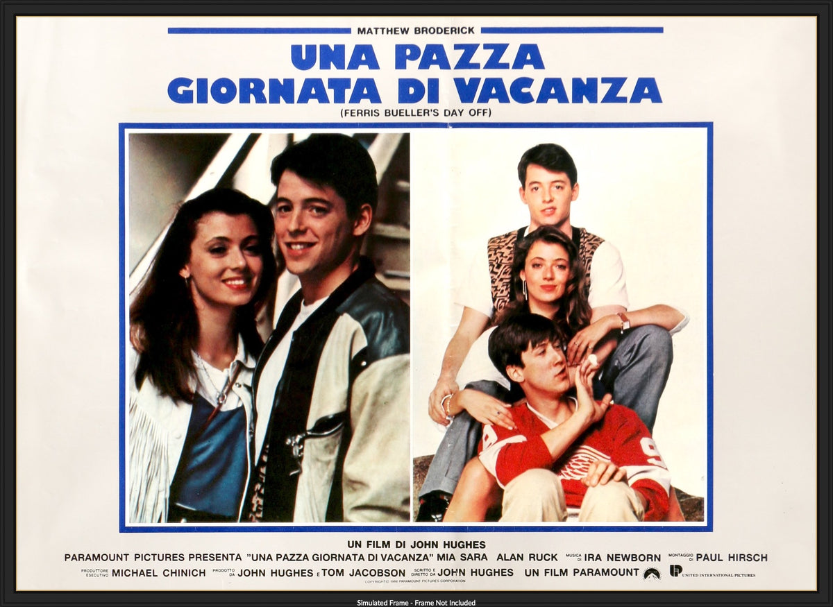 Ferris Bueller's Day Off (1986) original movie poster for sale at Originalfilmart