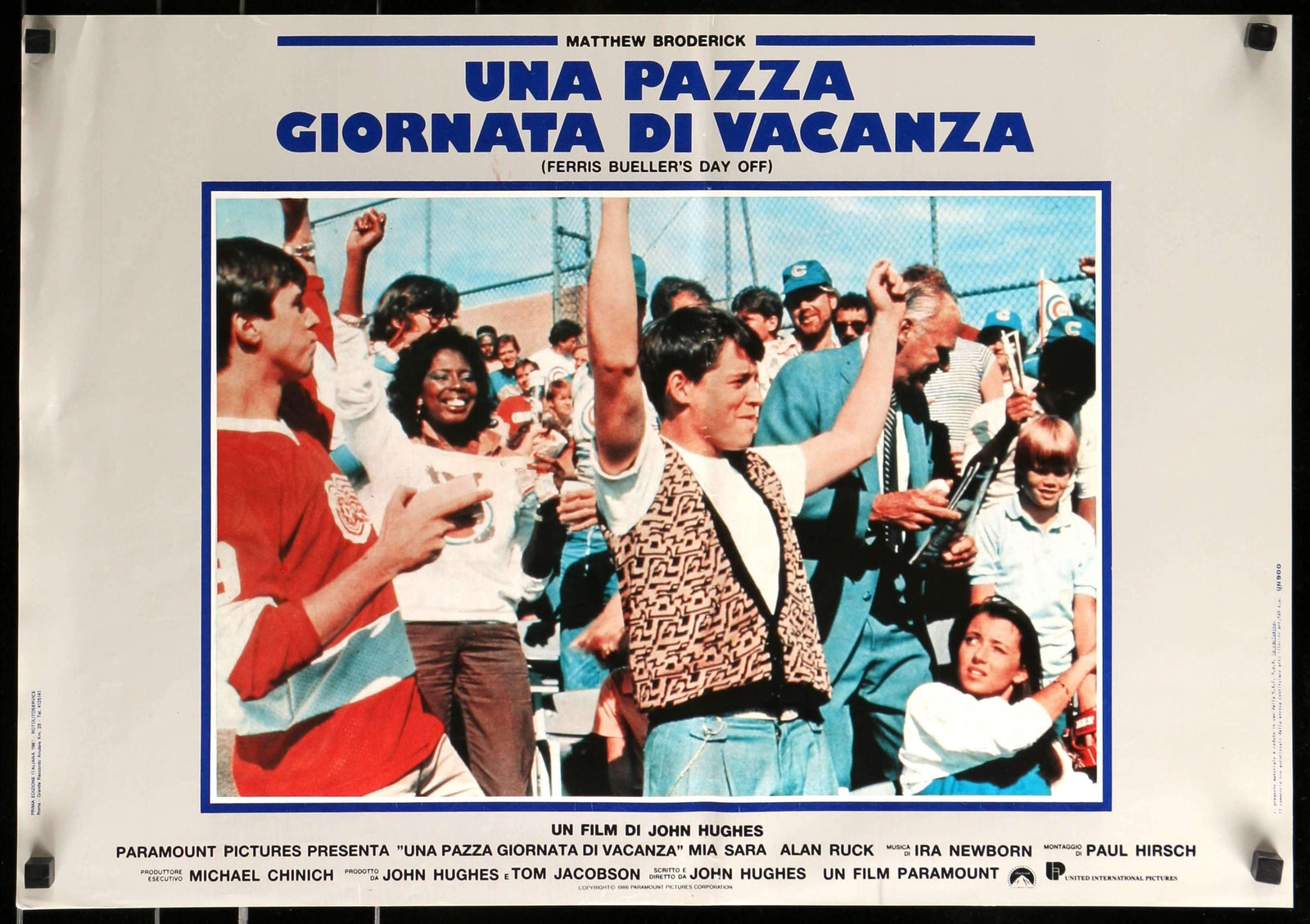 Ferris Bueller's Day Off (1986) original movie poster for sale at Originalfilmart