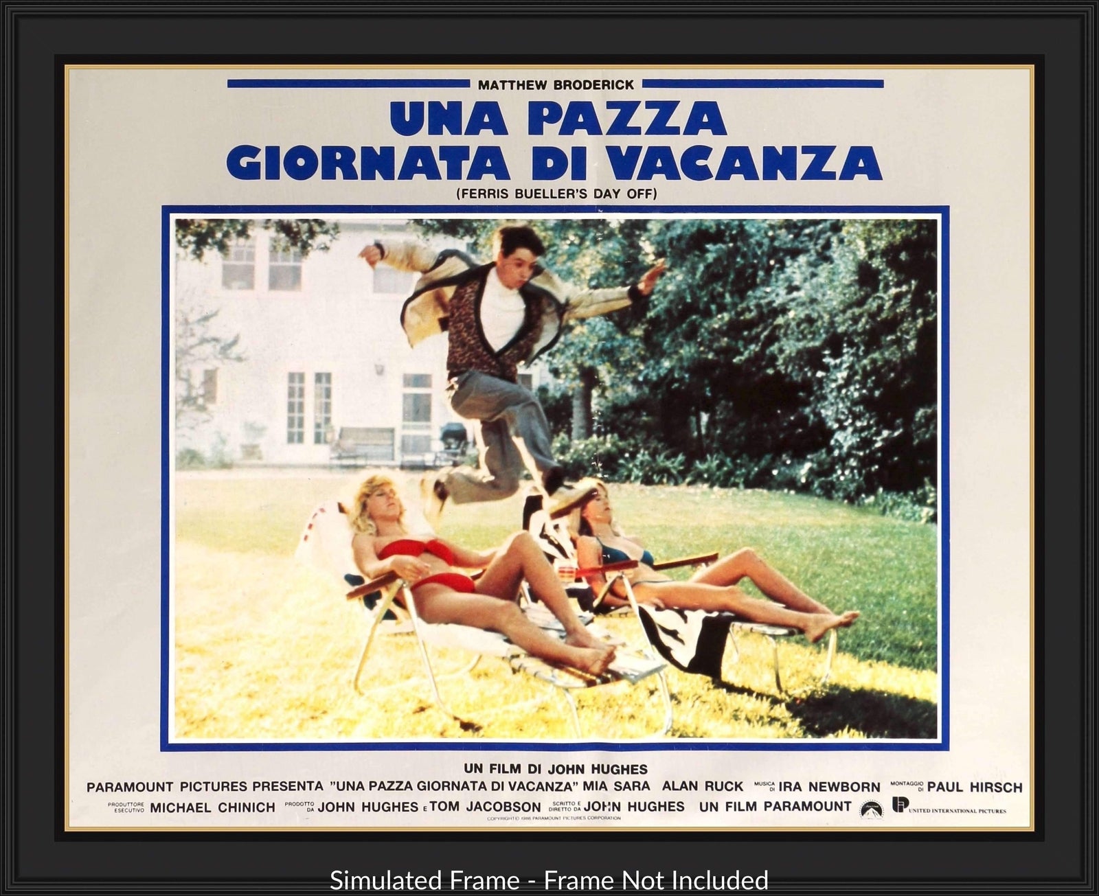 Ferris Bueller's Day Off (1986) original movie poster for sale at Originalfilmart