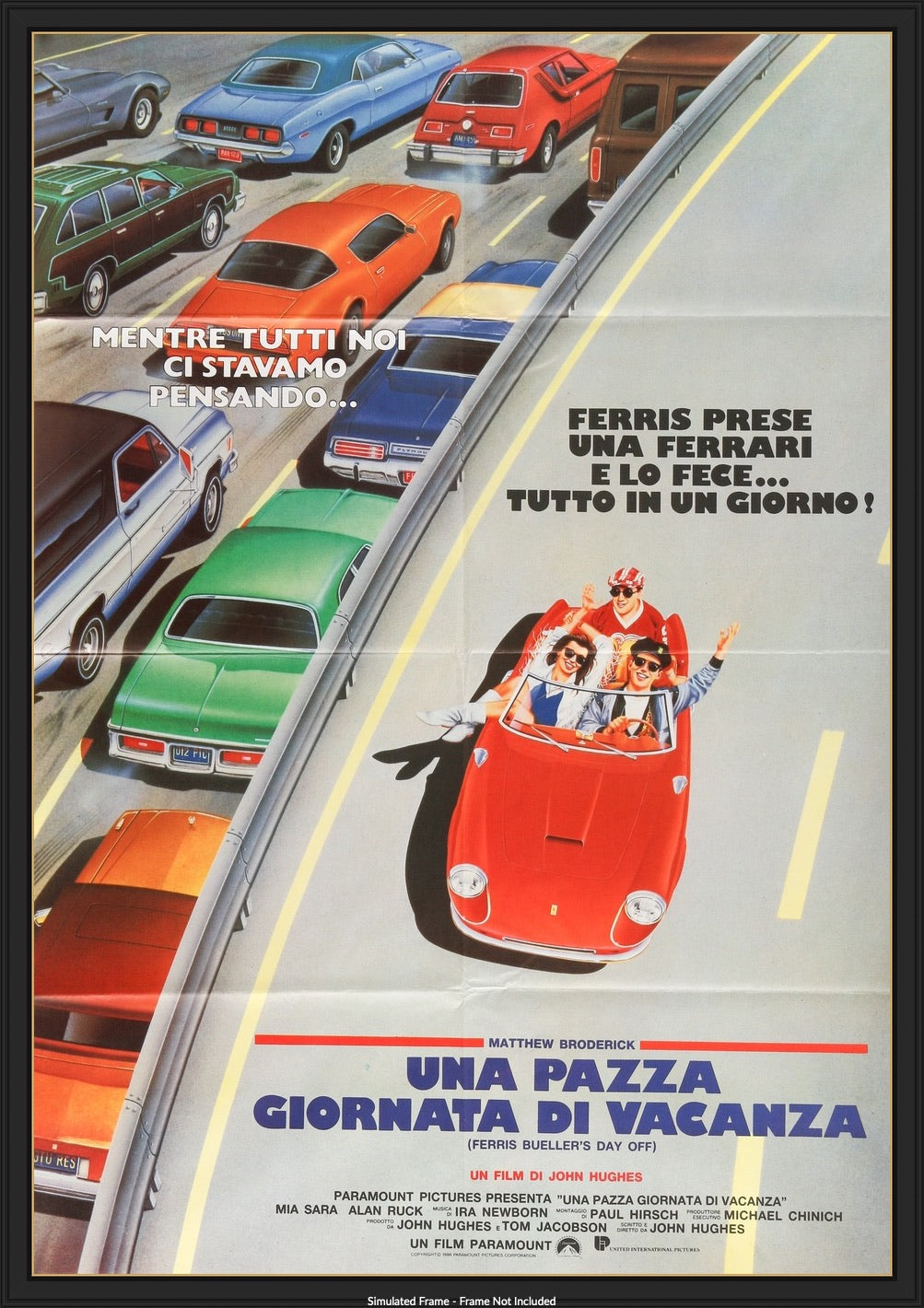 Ferris Bueller's Day Off (1986) original movie poster for sale at Originalfilmart