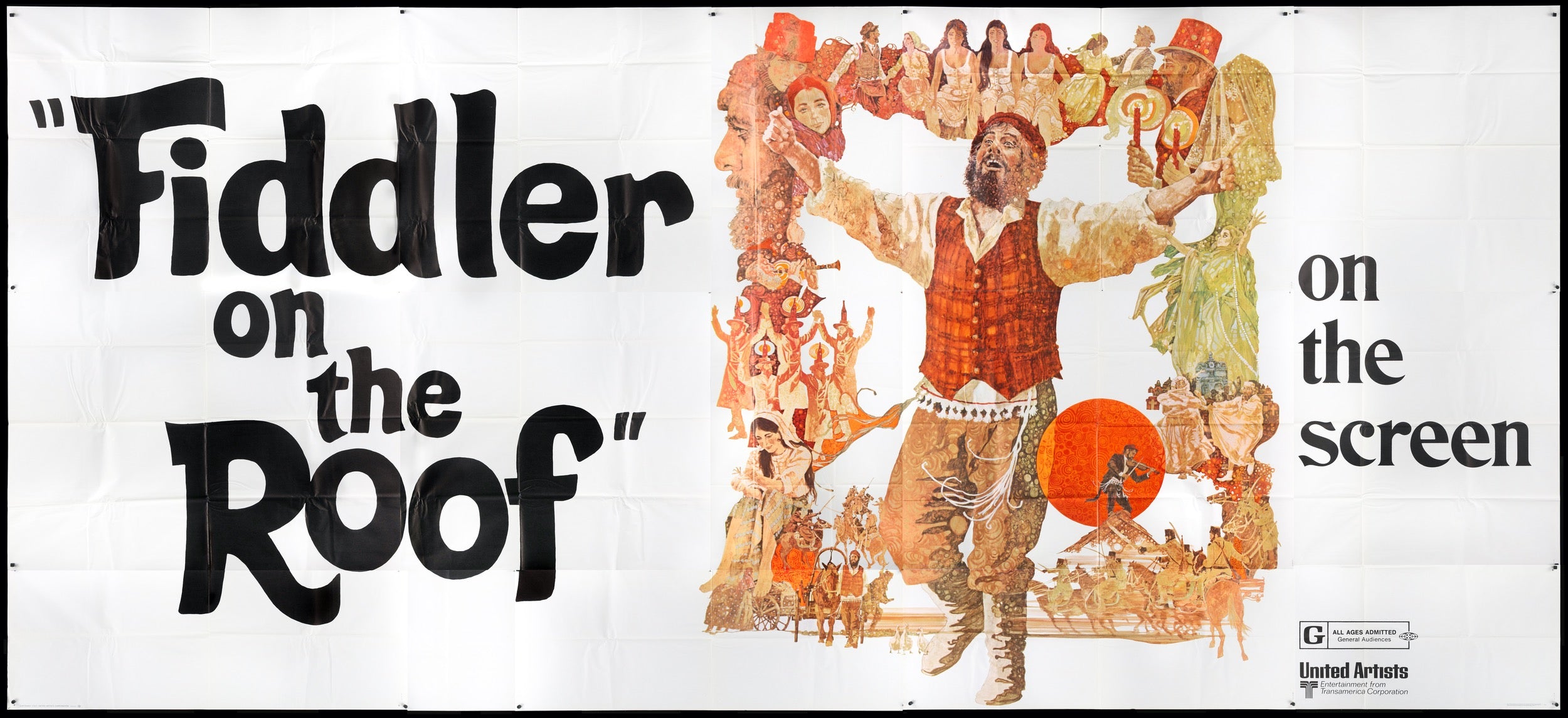 Fiddler on the Roof (1971) original movie poster for sale at Originalfilmart