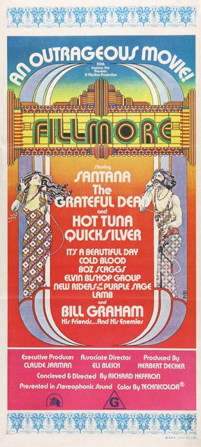 Fillmore (1972) original movie poster for sale at Originalfilmart