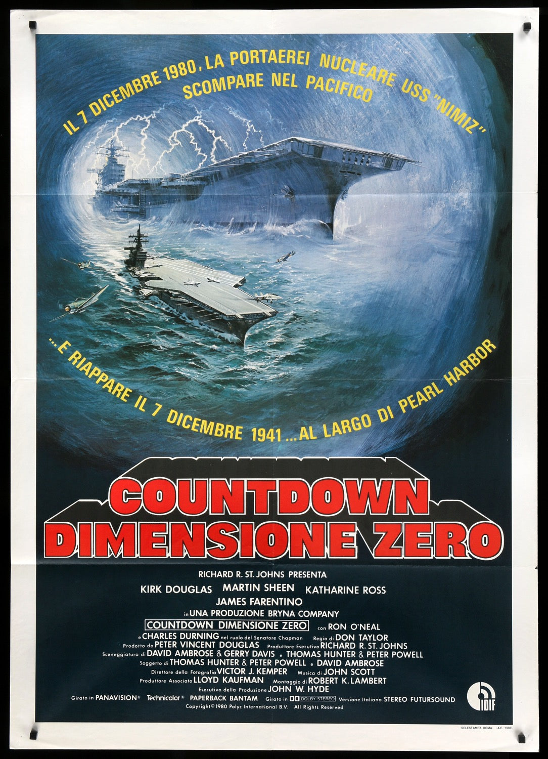 Final Countdown (1980) original movie poster for sale at Originalfilmart