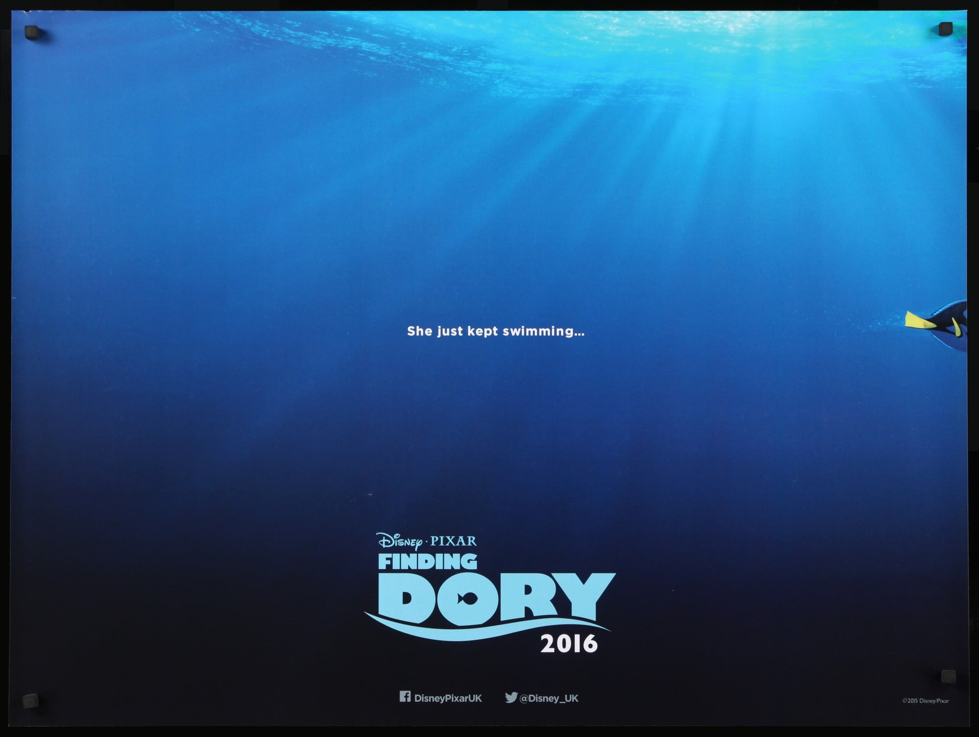 Finding Dory (2016) original movie poster for sale at Originalfilmart
