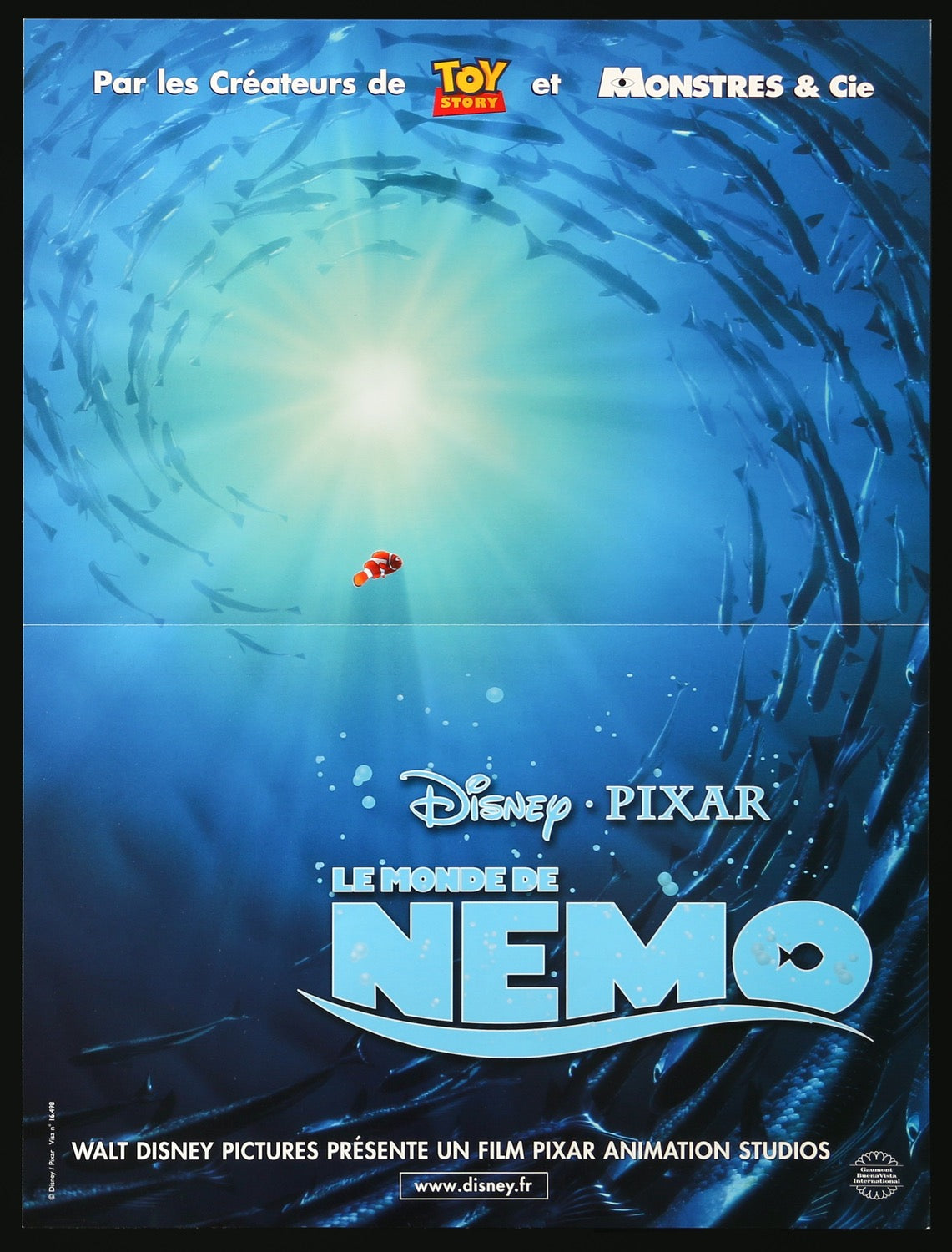Finding Nemo (2003) original movie poster for sale at Originalfilmart