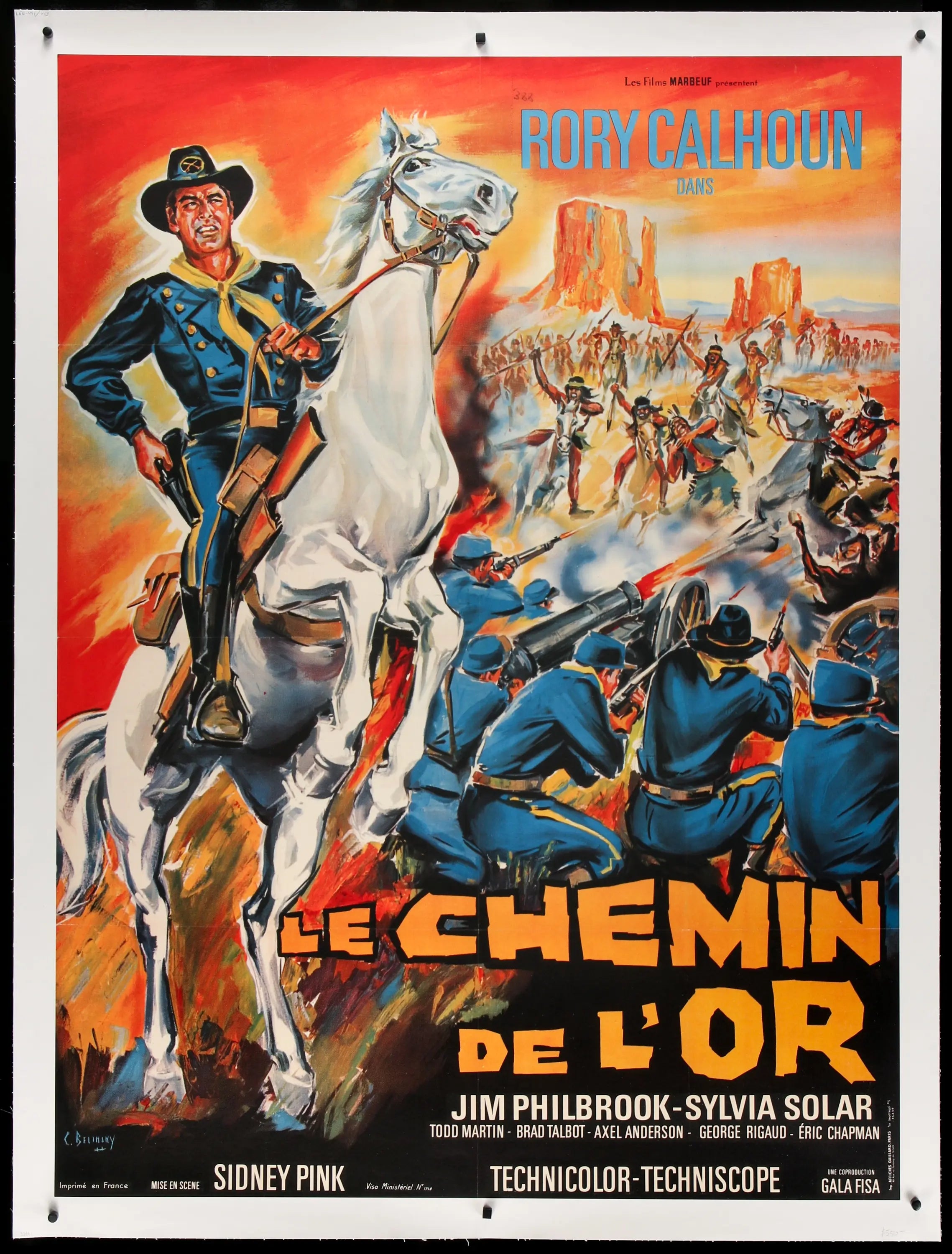 Finger on the Trigger (1965) original movie poster for sale at Originalfilmart