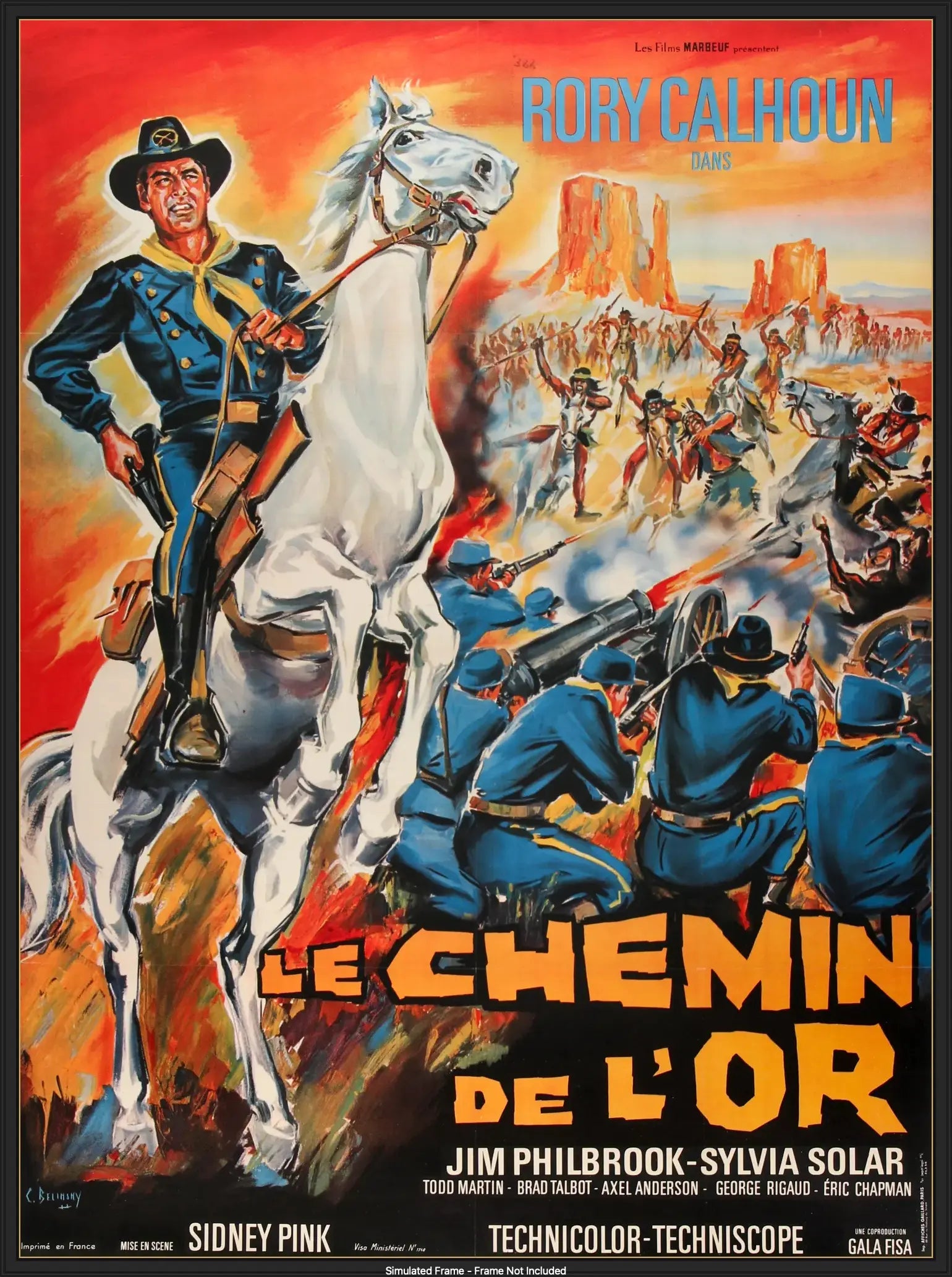 Finger on the Trigger (1965) original movie poster for sale at Originalfilmart