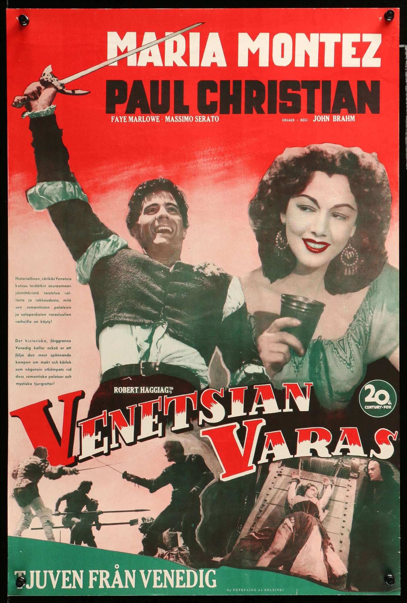 Thief of Venice (1950) original movie poster for sale at Originalfilmart
