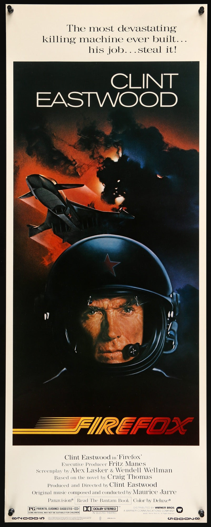 Firefox (1982) original movie poster for sale at Originalfilmart