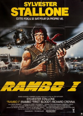 First Blood (1982) original movie poster for sale at Originalfilmart