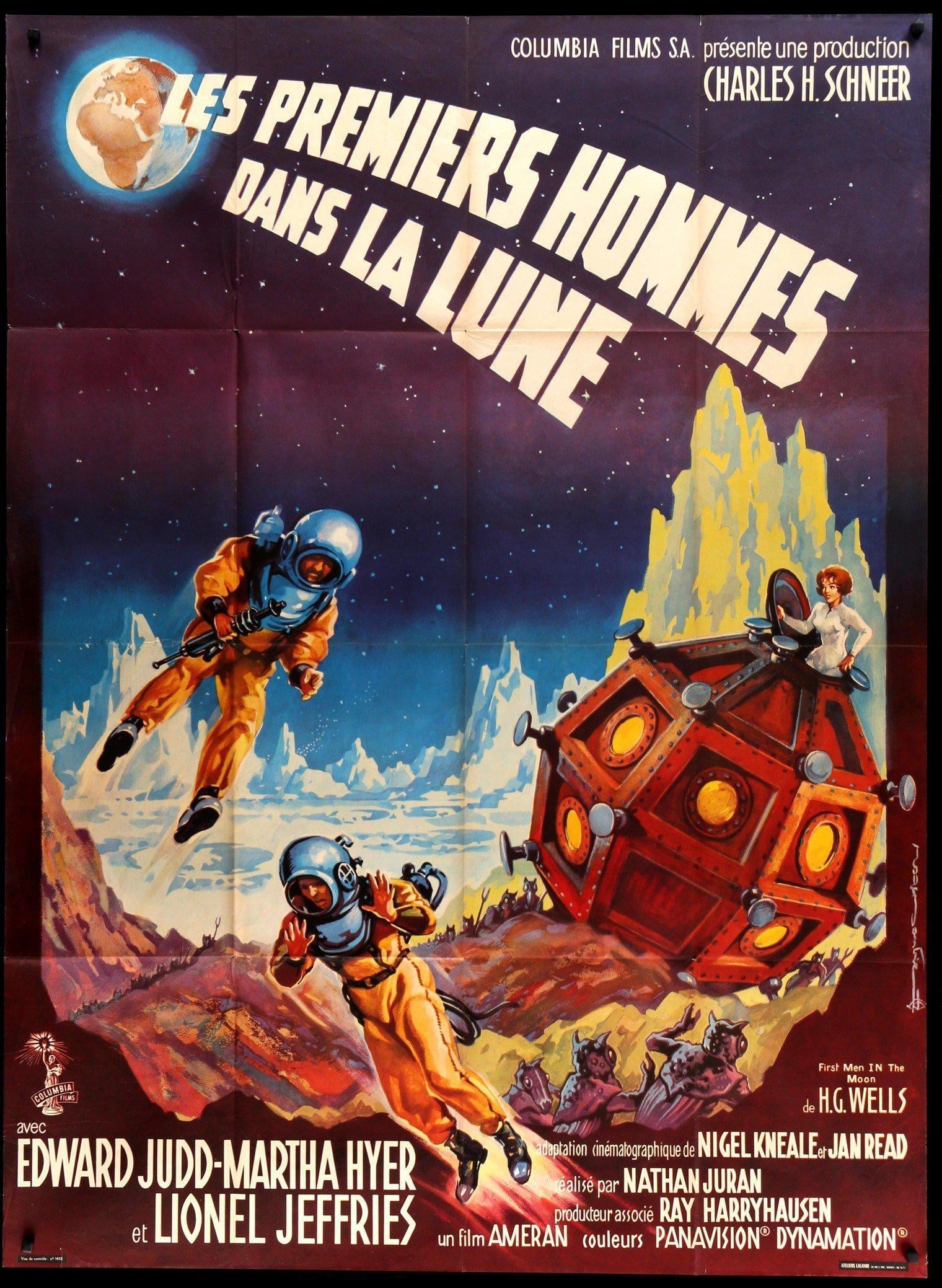 First Men in the Moon (1964) original movie poster for sale at Originalfilmart