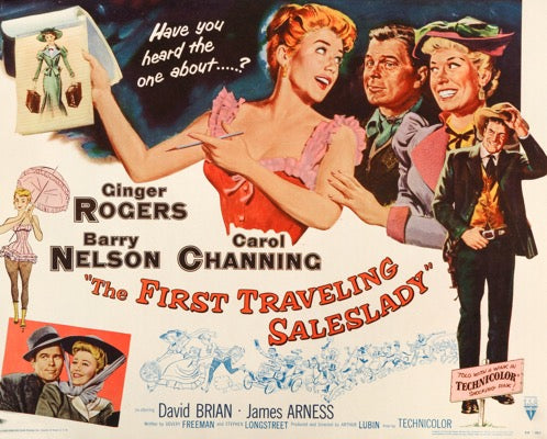 First Traveling Saleslady (1956) original movie poster for sale at Originalfilmart