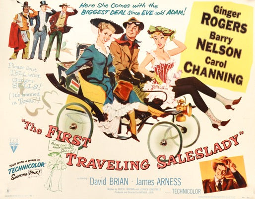 First Traveling Saleslady (1956) original movie poster for sale at Originalfilmart