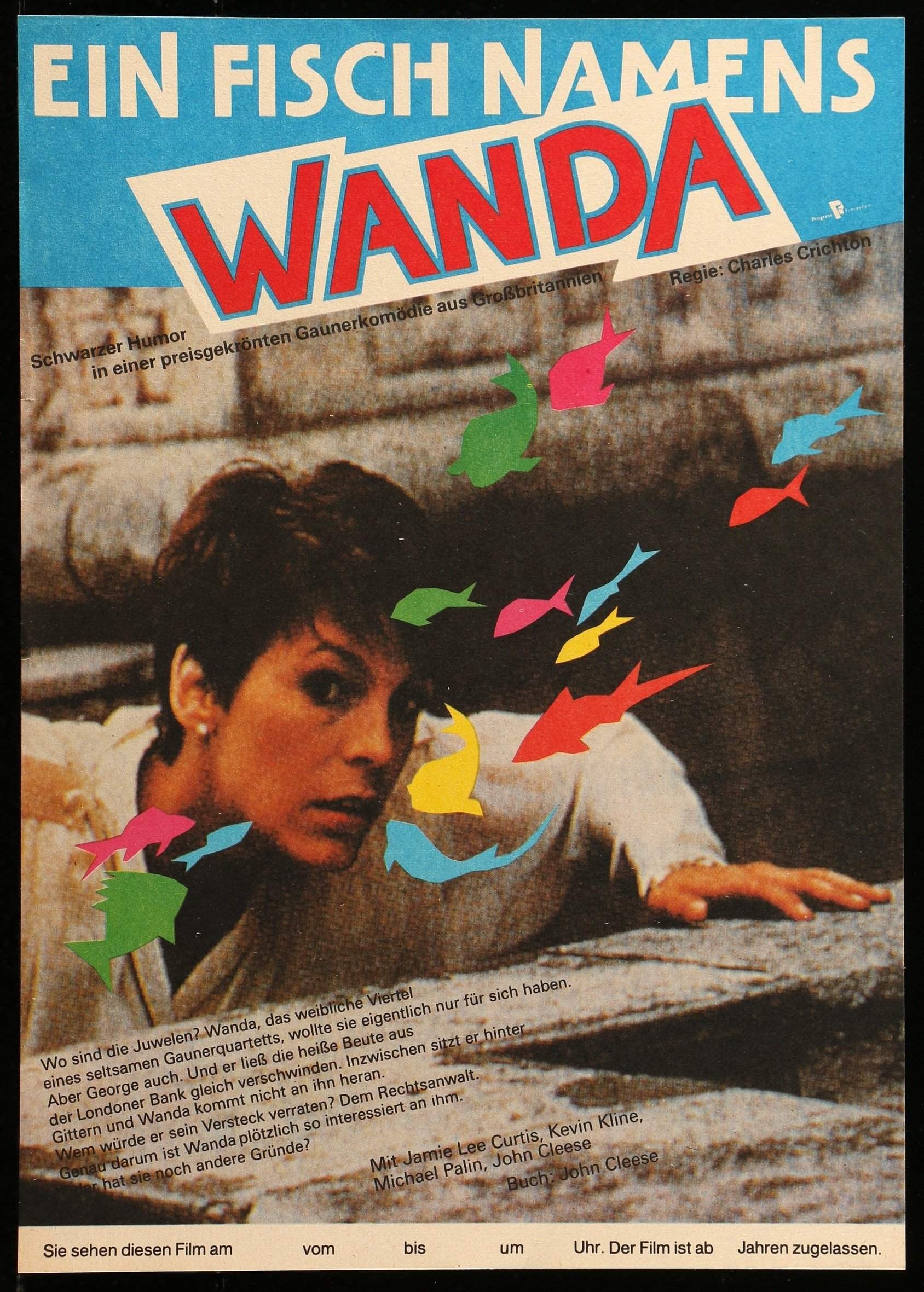 Fish Called Wanda (1988) original movie poster for sale at Originalfilmart