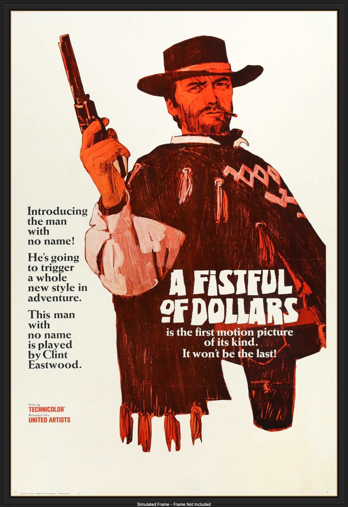 Fistful of Dollars (1964) original movie poster for sale at Originalfilmart