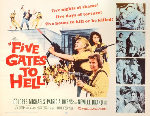 Five Gates to Hell (1959) original movie poster for sale at Originalfilmart