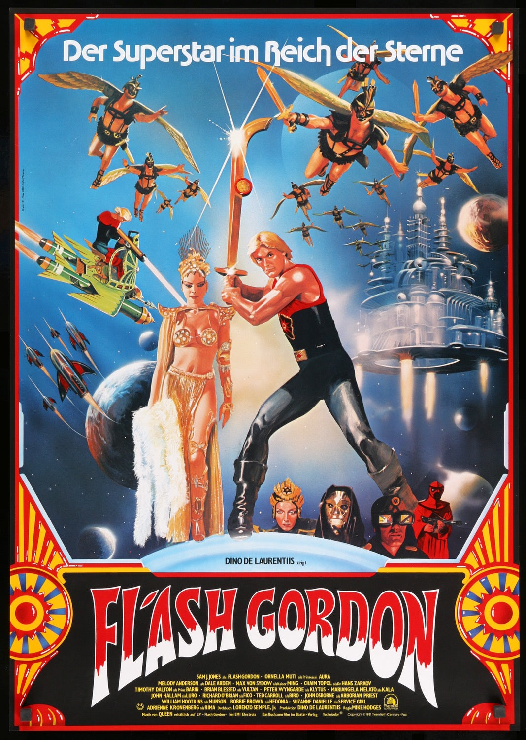 Flash Gordon (1980) original movie poster for sale at Originalfilmart