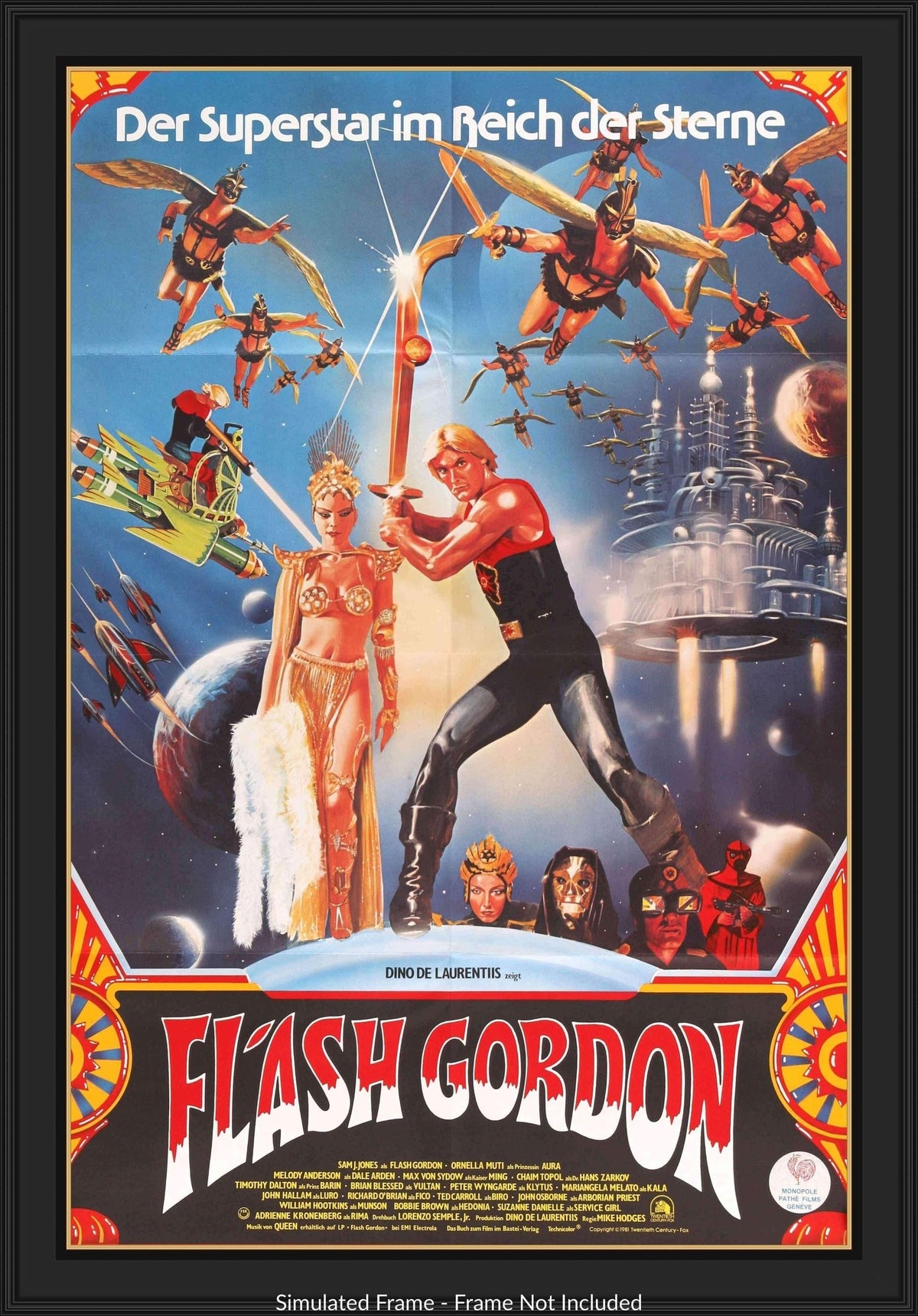 Flash Gordon (1980) original movie poster for sale at Originalfilmart