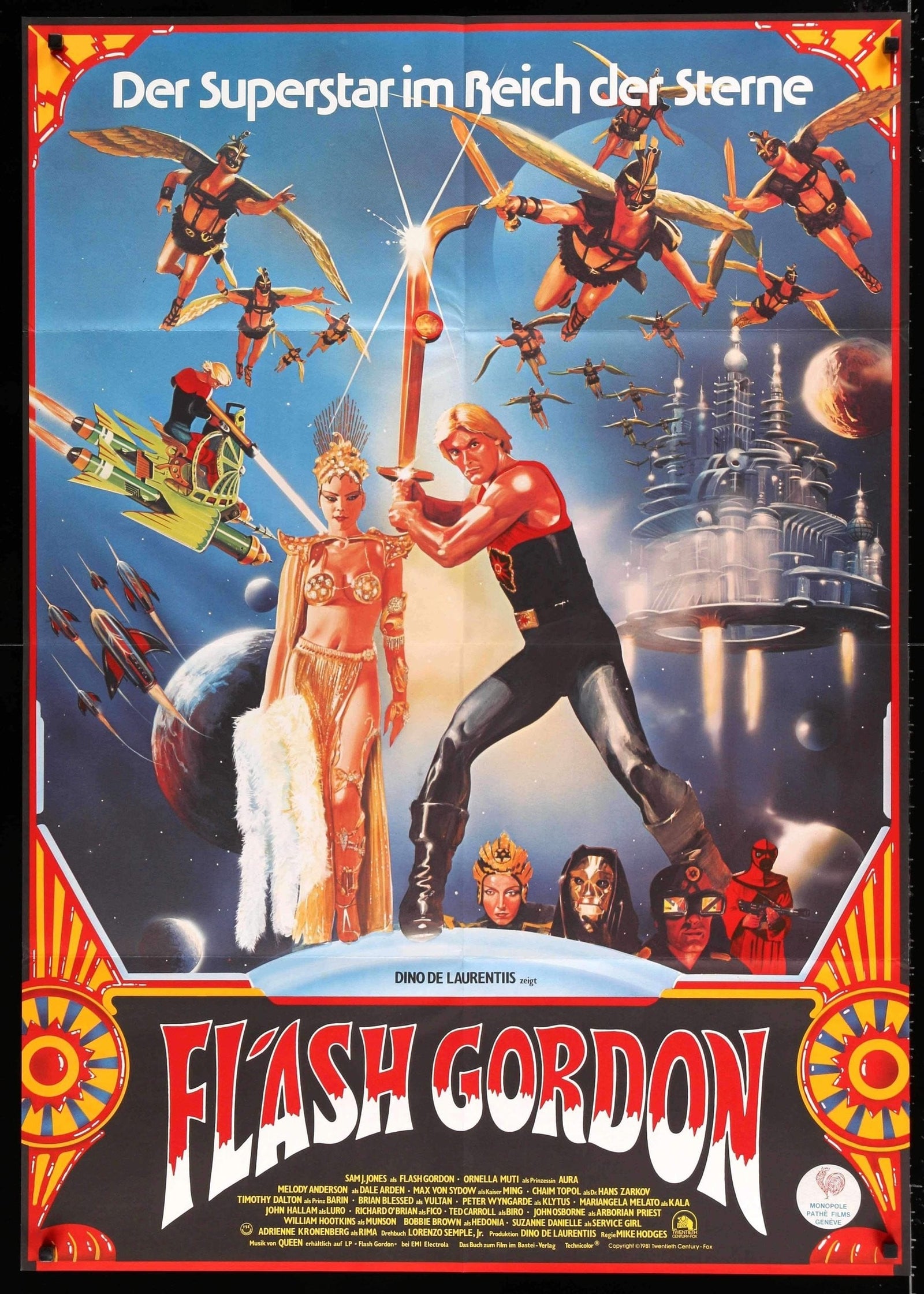 Flash Gordon (1980) original movie poster for sale at Originalfilmart