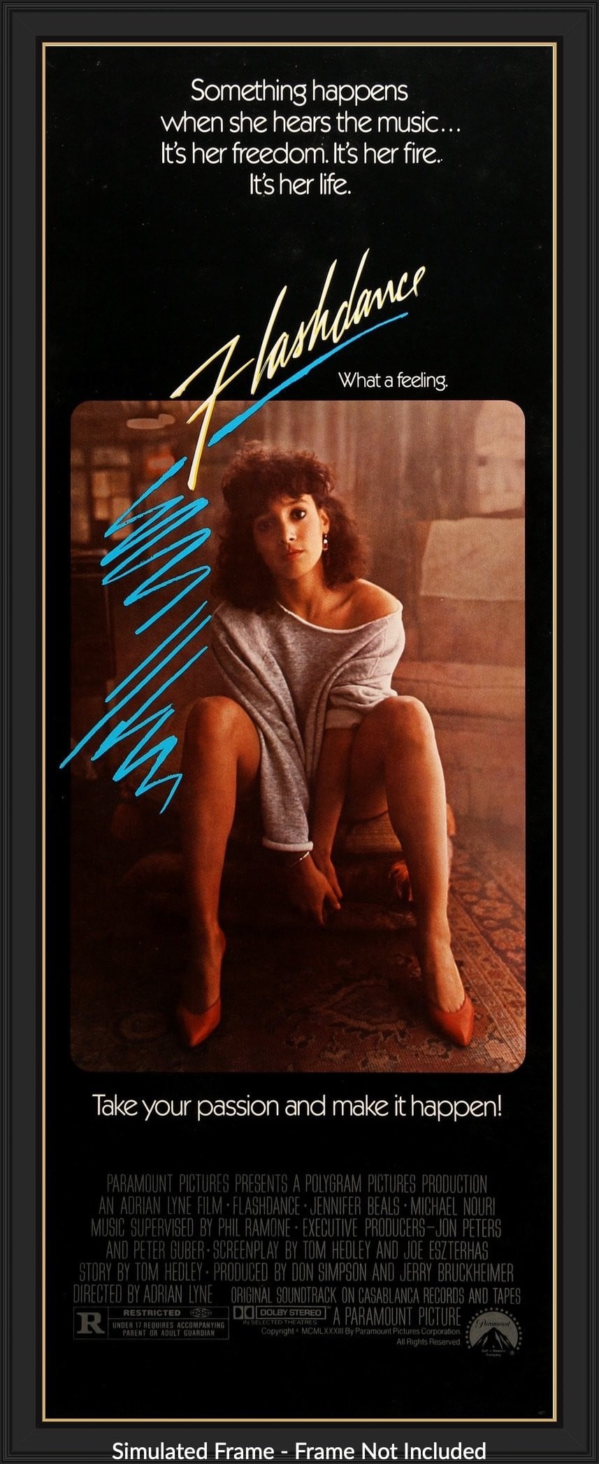 Flashdance (1983) original movie poster for sale at Originalfilmart