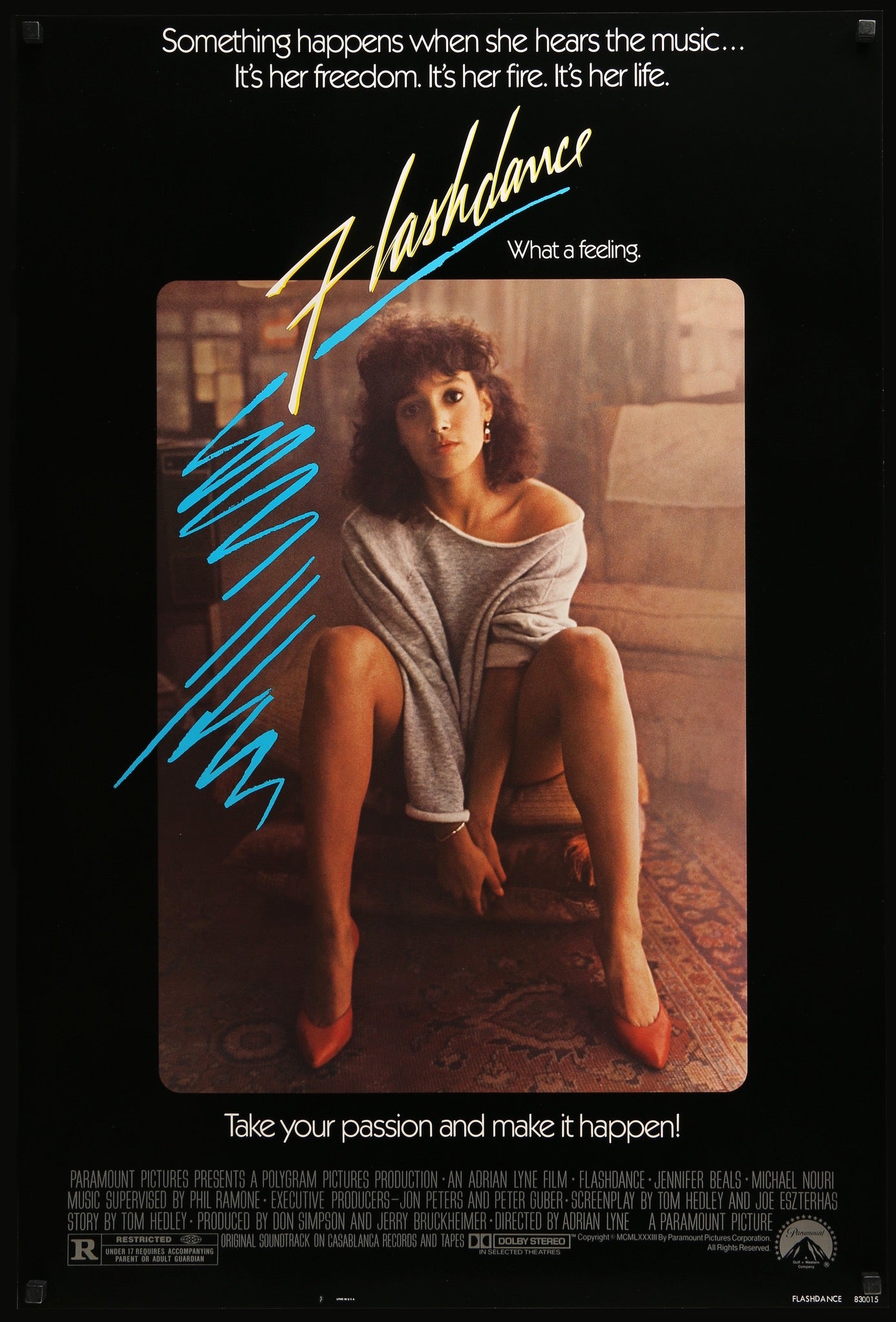 Flashdance (1983) original movie poster for sale at Originalfilmart